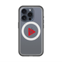スリムプロテクションプレミアムケース with MagSafe［ オリジナル - caseplayロゴ - レッド/C ］