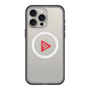 スリムプロテクションプレミアムケース with MagSafe［ オリジナル - caseplayロゴ - レッド/C ］