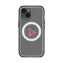 スリムプロテクションプレミアムケース with MagSafe［ オリジナル - caseplayロゴ - ピンク/C ］