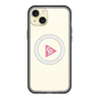 スリムプロテクションプレミアムケース with MagSafe［ オリジナル - caseplayロゴ - ピンク/C ］