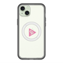 スリムプロテクションプレミアムケース with MagSafe［ オリジナル - caseplayロゴ - ピンク/C ］