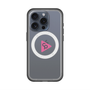 スリムプロテクションプレミアムケース with MagSafe［ オリジナル - caseplayロゴ - ピンク/C ］