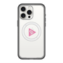 スリムプロテクションプレミアムケース with MagSafe［ オリジナル - caseplayロゴ - ピンク/C ］