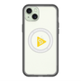 スリムプロテクションプレミアムケース with MagSafe［ オリジナル - caseplayロゴ - イエロー/C ］