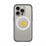 スリムプロテクションプレミアムケース with MagSafe［ オリジナル - caseplayロゴ - イエロー/C ］