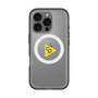 スリムプロテクションプレミアムケース with MagSafe［ オリジナル - caseplayロゴ - イエロー/C ］