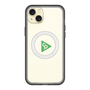スリムプロテクションプレミアムケース with MagSafe［ オリジナル - caseplayロゴ - グリーン/C ］