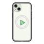 スリムプロテクションプレミアムケース with MagSafe［ オリジナル - caseplayロゴ - グリーン/C ］