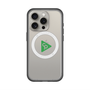 スリムプロテクションプレミアムケース with MagSafe［ オリジナル - caseplayロゴ - グリーン/C ］