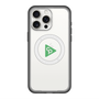 スリムプロテクションプレミアムケース with MagSafe［ オリジナル - caseplayロゴ - グリーン/C ］