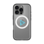 スリムプロテクションプレミアムケース with MagSafe［ オリジナル - caseplayロゴ - ライトブルー/C ］