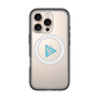 スリムプロテクションプレミアムケース with MagSafe［ オリジナル - caseplayロゴ - ライトブルー/C ］