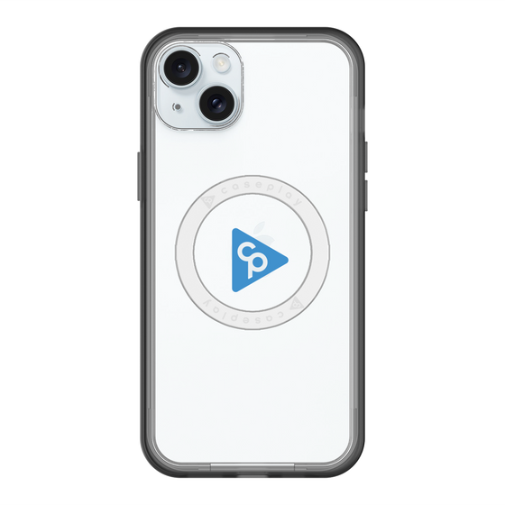 スリムプロテクションプレミアムケース with MagSafe［ オリジナル - caseplayロゴ - ブルー/C ］