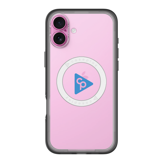 スリムプロテクションプレミアムケース with MagSafe［ オリジナル - caseplayロゴ - ブルー/C ］