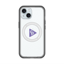 スリムプロテクションプレミアムケース with MagSafe［ オリジナル - caseplayロゴ - パープル/C ］
