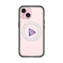 スリムプロテクションプレミアムケース with MagSafe［ オリジナル - caseplayロゴ - パープル/C ］