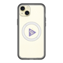 スリムプロテクションプレミアムケース with MagSafe［ オリジナル - caseplayロゴ - パープル/C ］