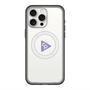 スリムプロテクションプレミアムケース with MagSafe［ オリジナル - caseplayロゴ - パープル/C ］