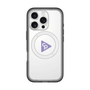 スリムプロテクションプレミアムケース with MagSafe［ オリジナル - caseplayロゴ - パープル/C ］