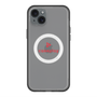 スリムプロテクションプレミアムケース with MagSafe［ オリジナル - caseplayロゴ - レッド/D ］