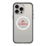 スリムプロテクションプレミアムケース with MagSafe［ オリジナル - caseplayロゴ - レッド/D ］