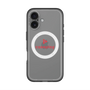 スリムプロテクションプレミアムケース with MagSafe［ オリジナル - caseplayロゴ - レッド/D ］