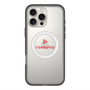 スリムプロテクションプレミアムケース with MagSafe［ オリジナル - caseplayロゴ - レッド/D ］