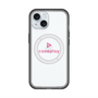 スリムプロテクションプレミアムケース with MagSafe［ オリジナル - caseplayロゴ - ピンク/D ］