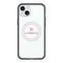 スリムプロテクションプレミアムケース with MagSafe［ オリジナル - caseplayロゴ - ピンク/D ］