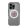 スリムプロテクションプレミアムケース with MagSafe［ オリジナル - caseplayロゴ - ピンク/D ］