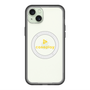 スリムプロテクションプレミアムケース with MagSafe［ オリジナル - caseplayロゴ - イエロー/D ］