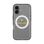 スリムプロテクションプレミアムケース with MagSafe［ オリジナル - caseplayロゴ - イエロー/D ］