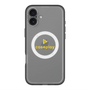 スリムプロテクションプレミアムケース with MagSafe［ オリジナル - caseplayロゴ - イエロー/D ］