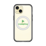 スリムプロテクションプレミアムケース with MagSafe［ オリジナル - caseplayロゴ - グリーン/D ］