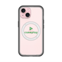スリムプロテクションプレミアムケース with MagSafe［ オリジナル - caseplayロゴ - グリーン/D ］