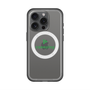 スリムプロテクションプレミアムケース with MagSafe［ オリジナル - caseplayロゴ - グリーン/D ］