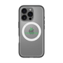 スリムプロテクションプレミアムケース with MagSafe［ オリジナル - caseplayロゴ - グリーン/D ］