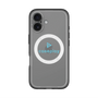 スリムプロテクションプレミアムケース with MagSafe［ オリジナル - caseplayロゴ - ライトブルー/D ］