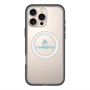 スリムプロテクションプレミアムケース with MagSafe［ オリジナル - caseplayロゴ - ライトブルー/D ］