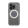 スリムプロテクションプレミアムケース with MagSafe［ オリジナル - caseplayロゴ - パープル/D ］