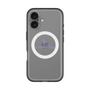 スリムプロテクションプレミアムケース with MagSafe［ オリジナル - caseplayロゴ - パープル/D ］
