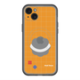 スリムプロテクションプレミアムケース with MagSafe［ Mod Deco - オリジナル - レトロオレンジ ］