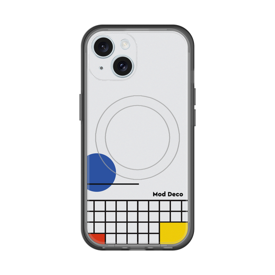 スリムプロテクションプレミアムケース with MagSafe［ Mod Deco - オリジナル - レトロ ］