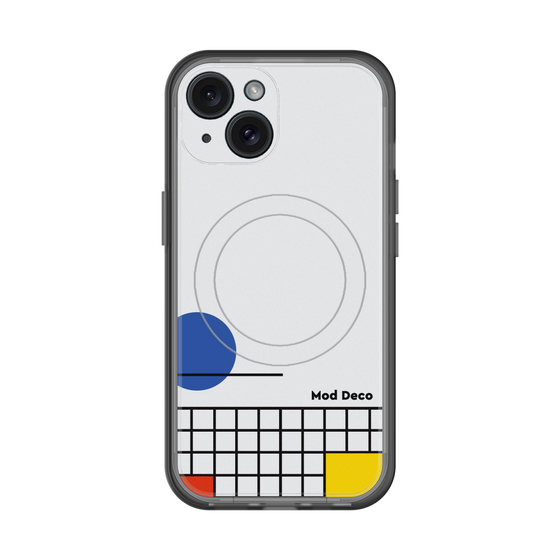 スリムプロテクションプレミアムケース with MagSafe［ Mod Deco - オリジナル - レトロ ］