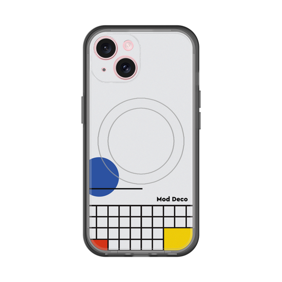 スリムプロテクションプレミアムケース with MagSafe［ Mod Deco - オリジナル - レトロ ］