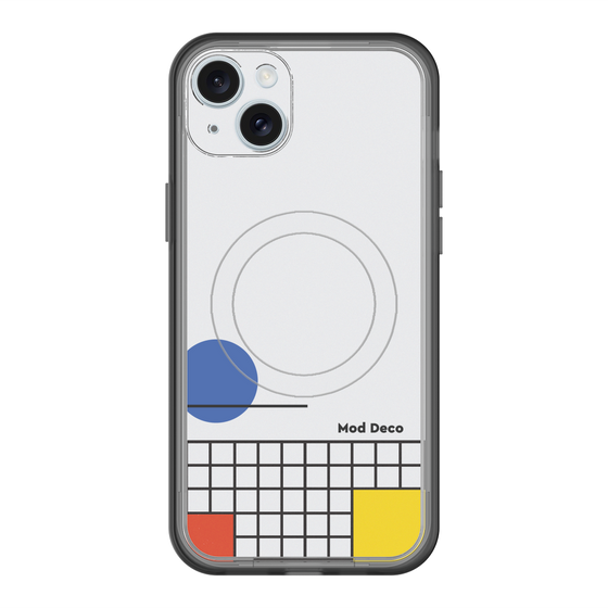 スリムプロテクションプレミアムケース with MagSafe［ Mod Deco - オリジナル - レトロ ］