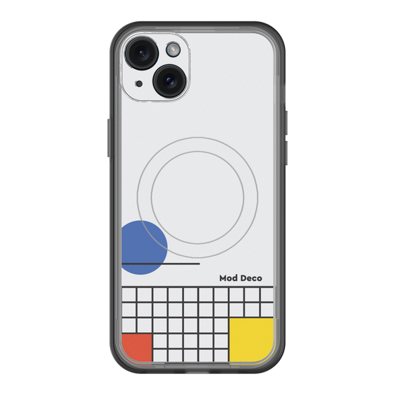 スリムプロテクションプレミアムケース with MagSafe［ Mod Deco - オリジナル - レトロ ］