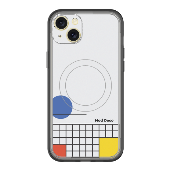 スリムプロテクションプレミアムケース with MagSafe［ Mod Deco - オリジナル - レトロ ］
