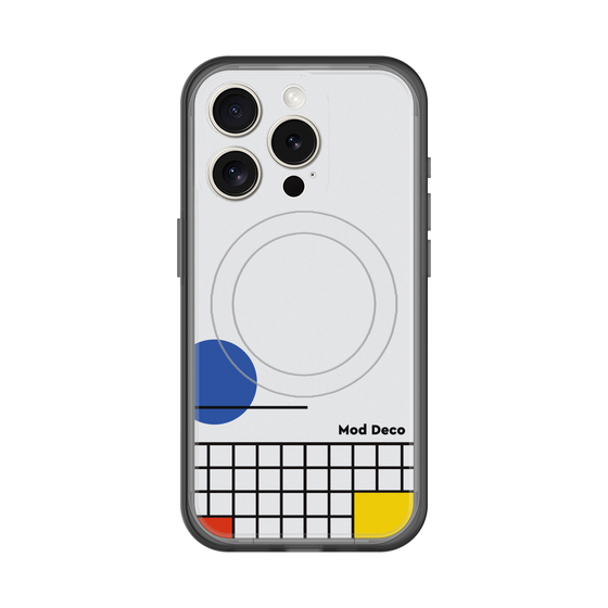 スリムプロテクションプレミアムケース with MagSafe［ Mod Deco - オリジナル - レトロ ］