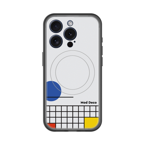 スリムプロテクションプレミアムケース with MagSafe［ Mod Deco - オリジナル - レトロ ］